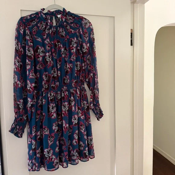 Peter Som Long Sleeve Short Dress - Picture 4 of 6